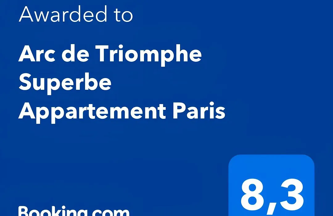 Arc De Triomphe Superbe Appartement Paris Free Netflix-1