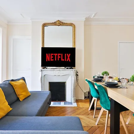 Arc De Triomphe Superbe Appartement Paris Free Netflix-3